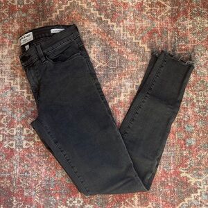 Frame Denim Women's Charcoal Skinny Jeans